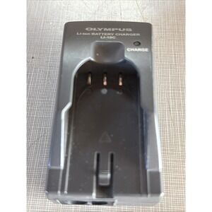 Olympus Li-ion Battery Charger LI-10C Official OEM Genuine Tested Works No Cable